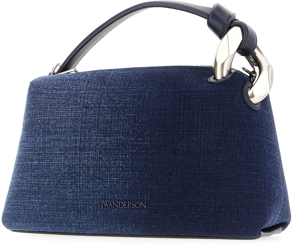 J.W. Anderson J.W. Anderson Denim Corner handbag Blauw