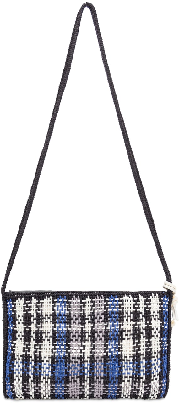J.W. Anderson Borsa a Tracolla in Tessuto Blauw