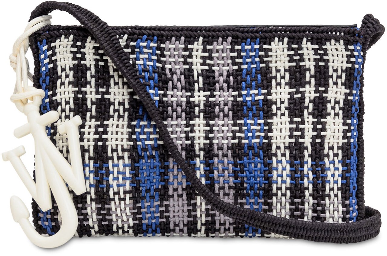 J.W. Anderson Borsa a Tracolla in Tessuto Blauw