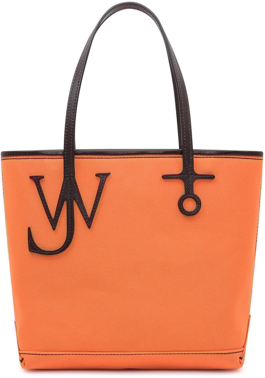 J.W. Anderson Shopper Con Logo Applicato Oranje