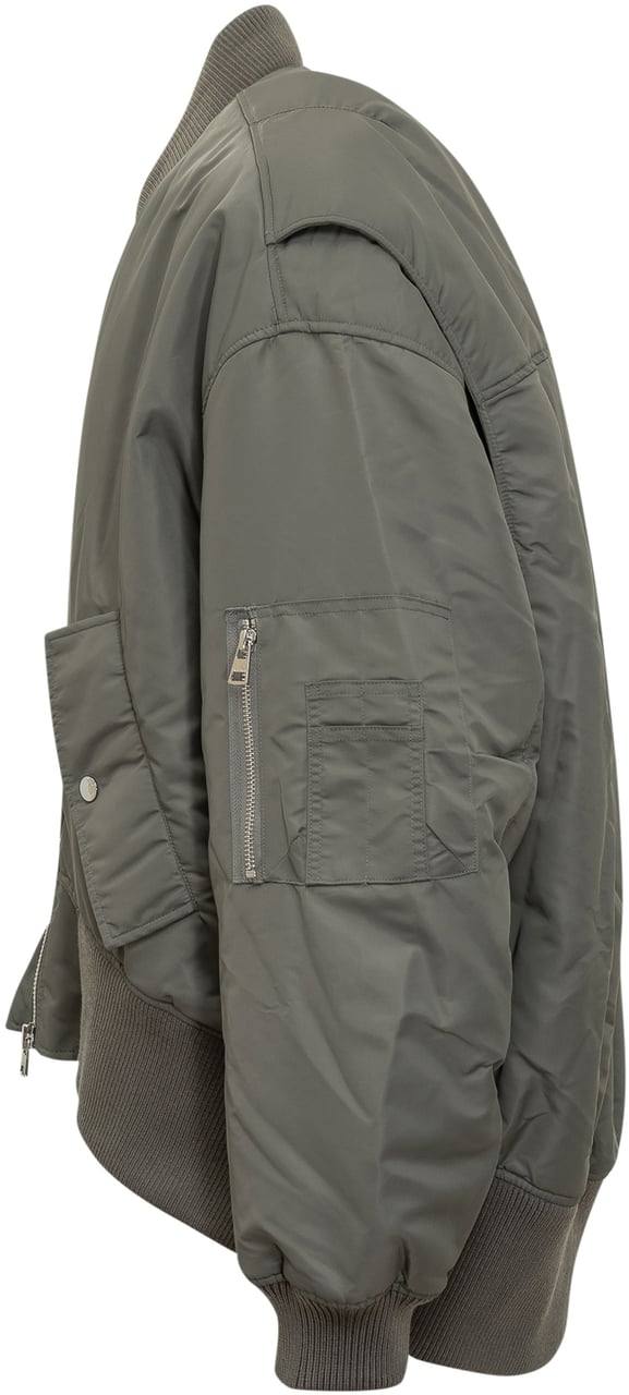 J.W. Anderson J.W. Anderson Military green nylon padded jacket Groen