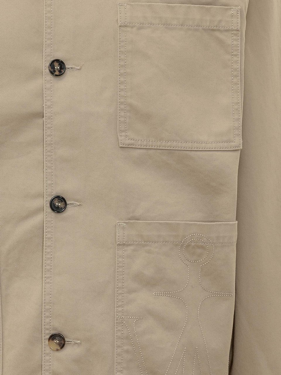 J.W. Anderson Giacca con Tasche Applicate Beige