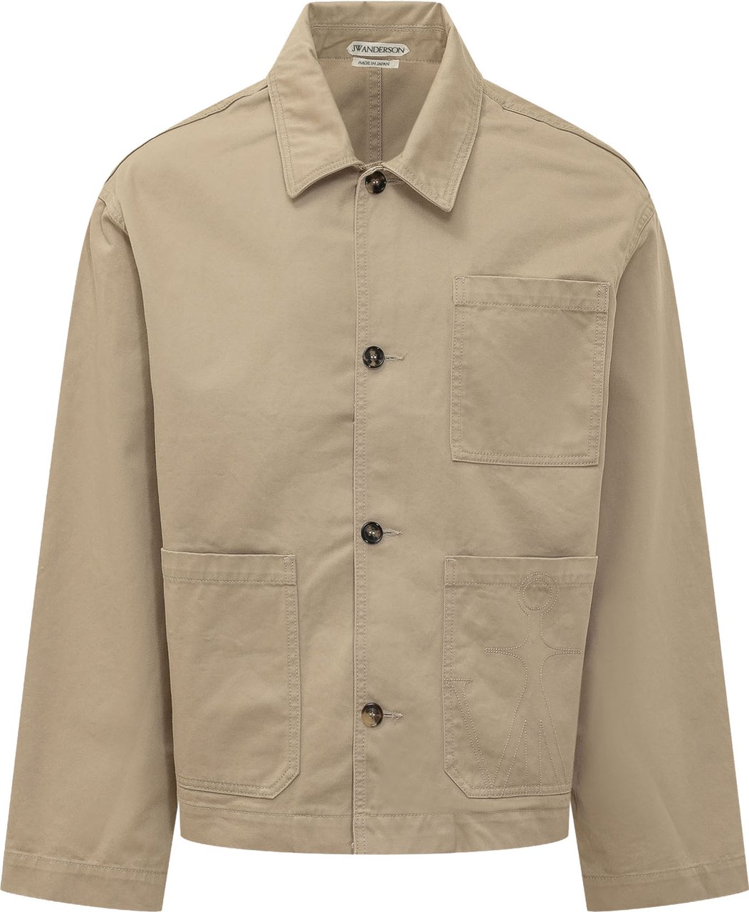 J.W. Anderson Giacca con Tasche Applicate Beige