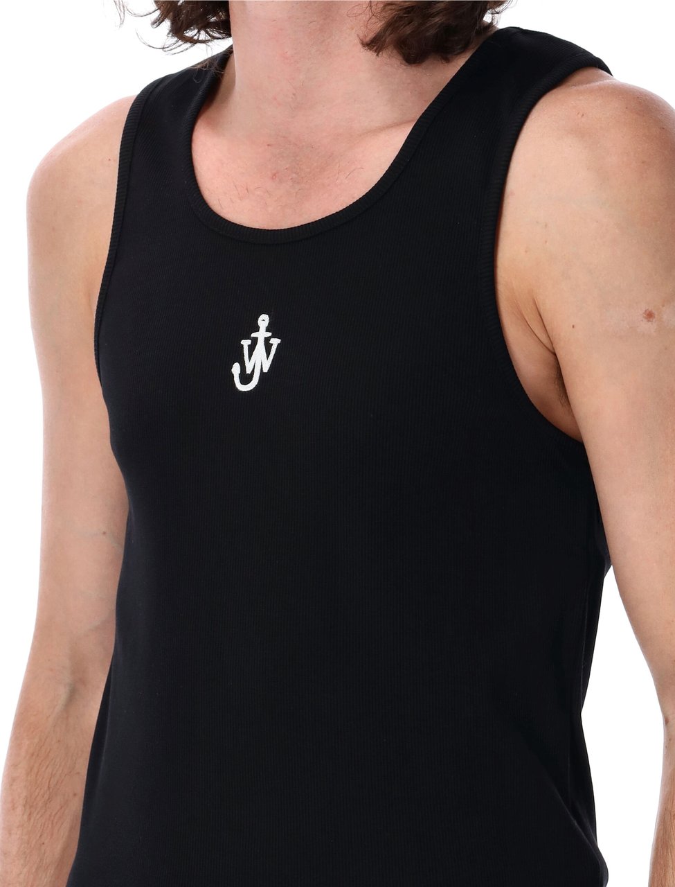 J.W. Anderson Anchor Tank Top Nero Zwart