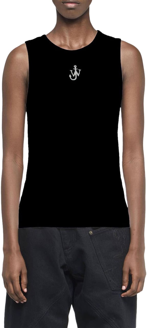 J.W. Anderson Top Black Zwart