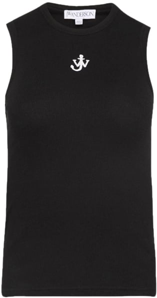 J.W. Anderson Top Black Zwart