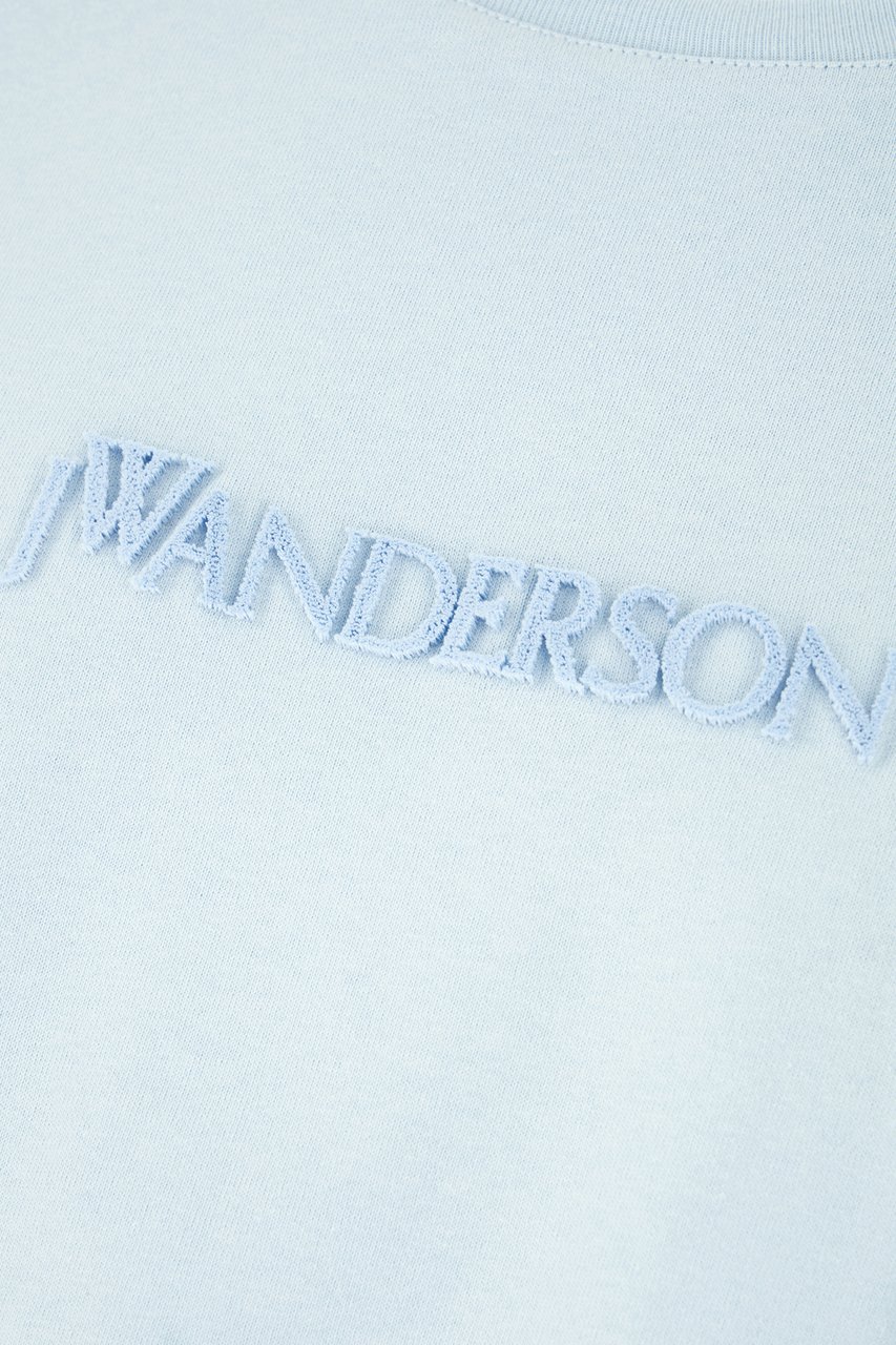 J.W. Anderson J.W. Anderson Pastel light blue cotton t-shirt Lichtblauw
