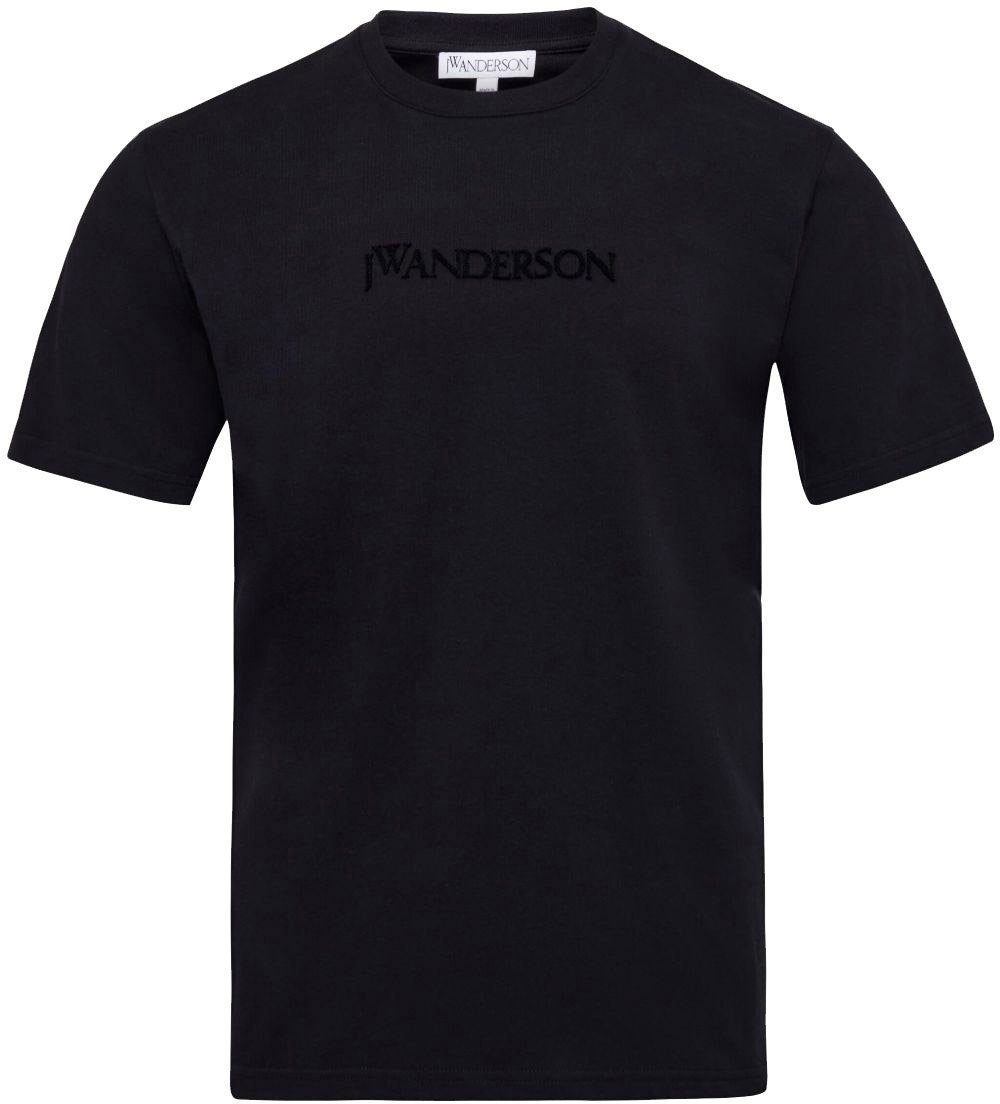 J.W. Anderson T-Shirts And Polos Black Zwart