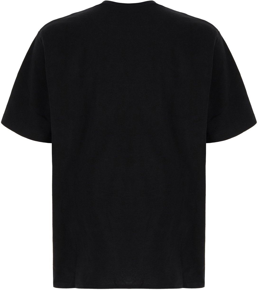 J.W. Anderson Jw Anderson Black cotton t-shirt Zwart