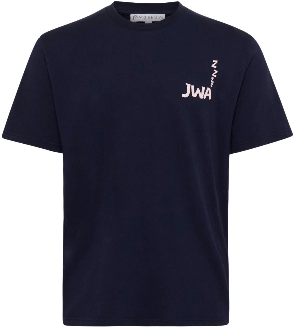 J.W. Anderson T-Shirts And Polos Blue Blauw