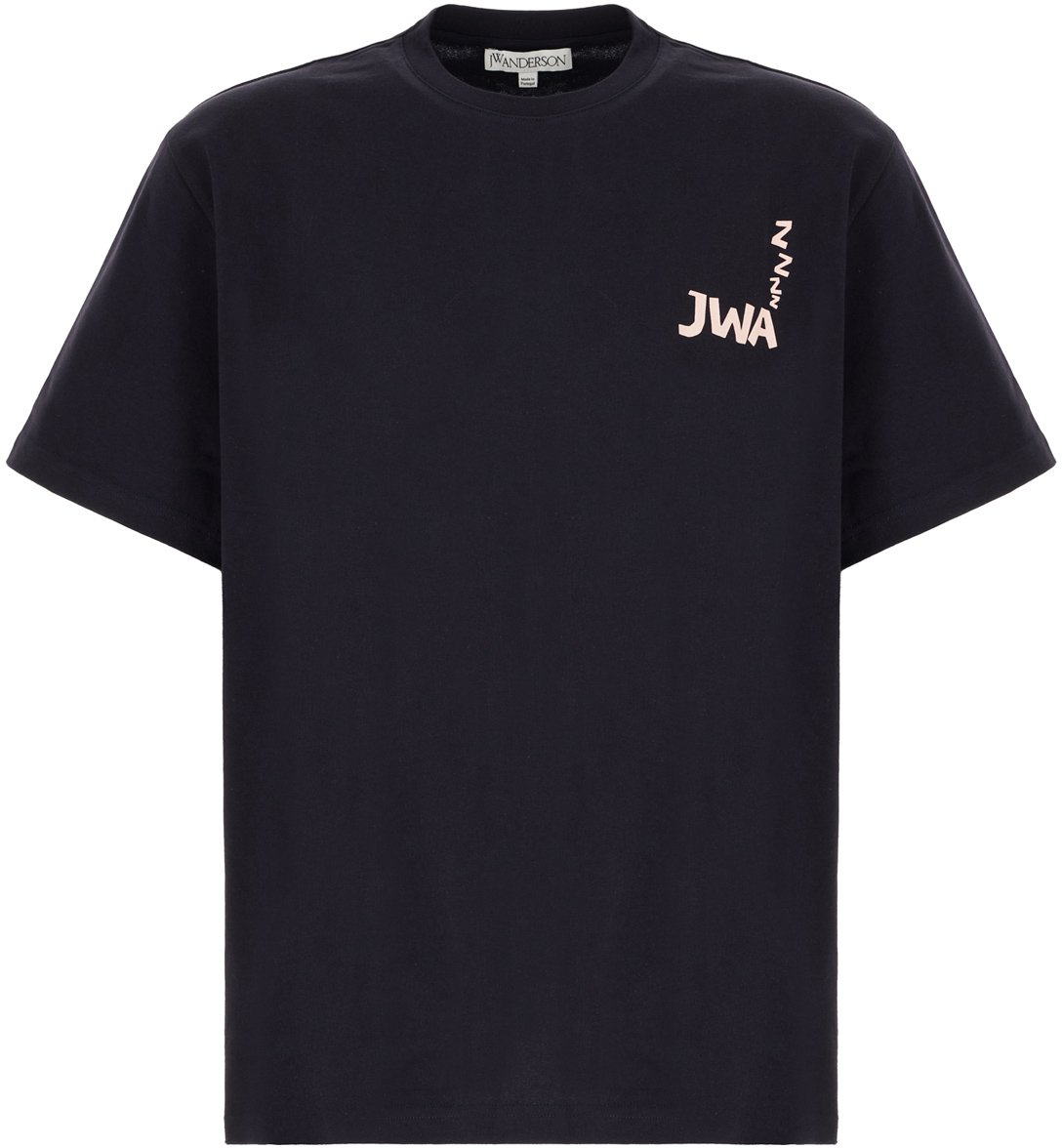 J.W. Anderson Jw Anderson Midnight blue cotton t-shirt Blauw