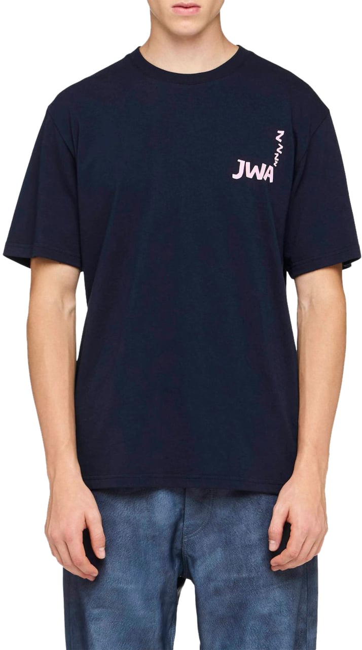 J.W. Anderson T-Shirts And Polos Blue Blauw