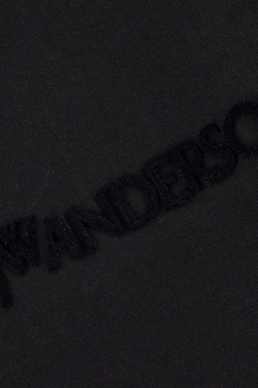 J.W. Anderson J.W. Anderson Black cotton t-shirt Zwart