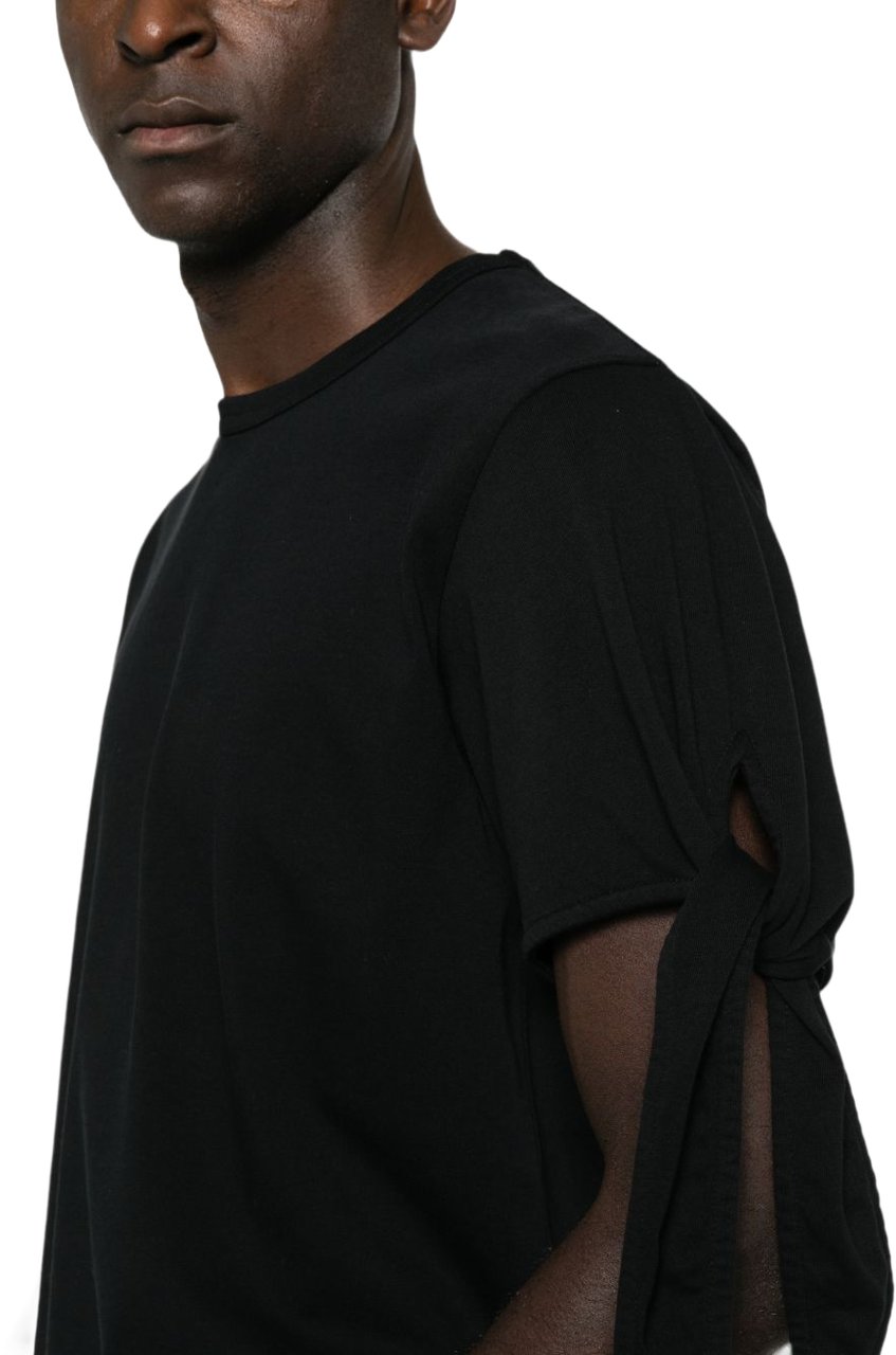 J.W. Anderson T-Shirts And Polos Black Zwart