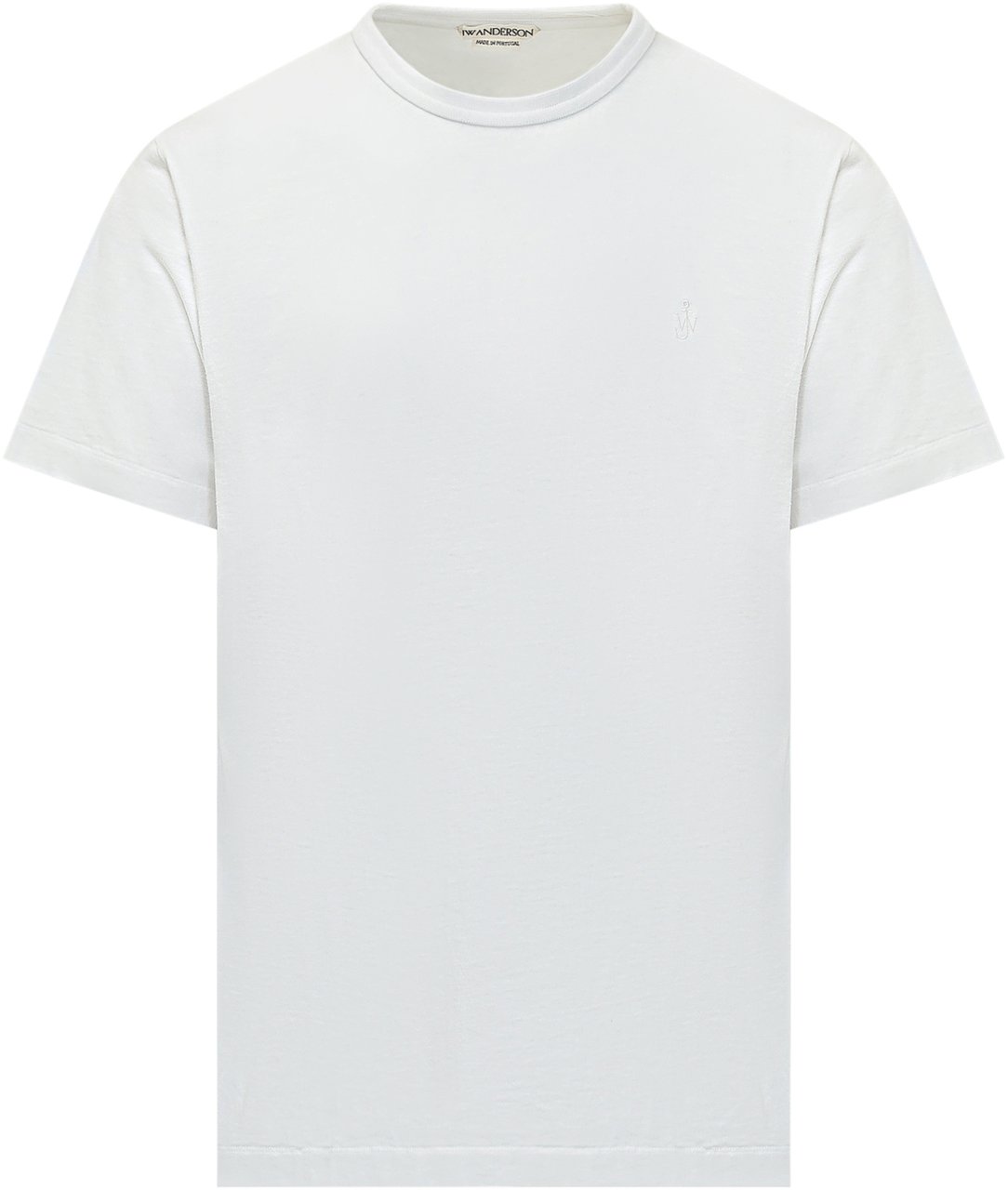 J.W. Anderson T-Shirt Anchor Ricamata Wit