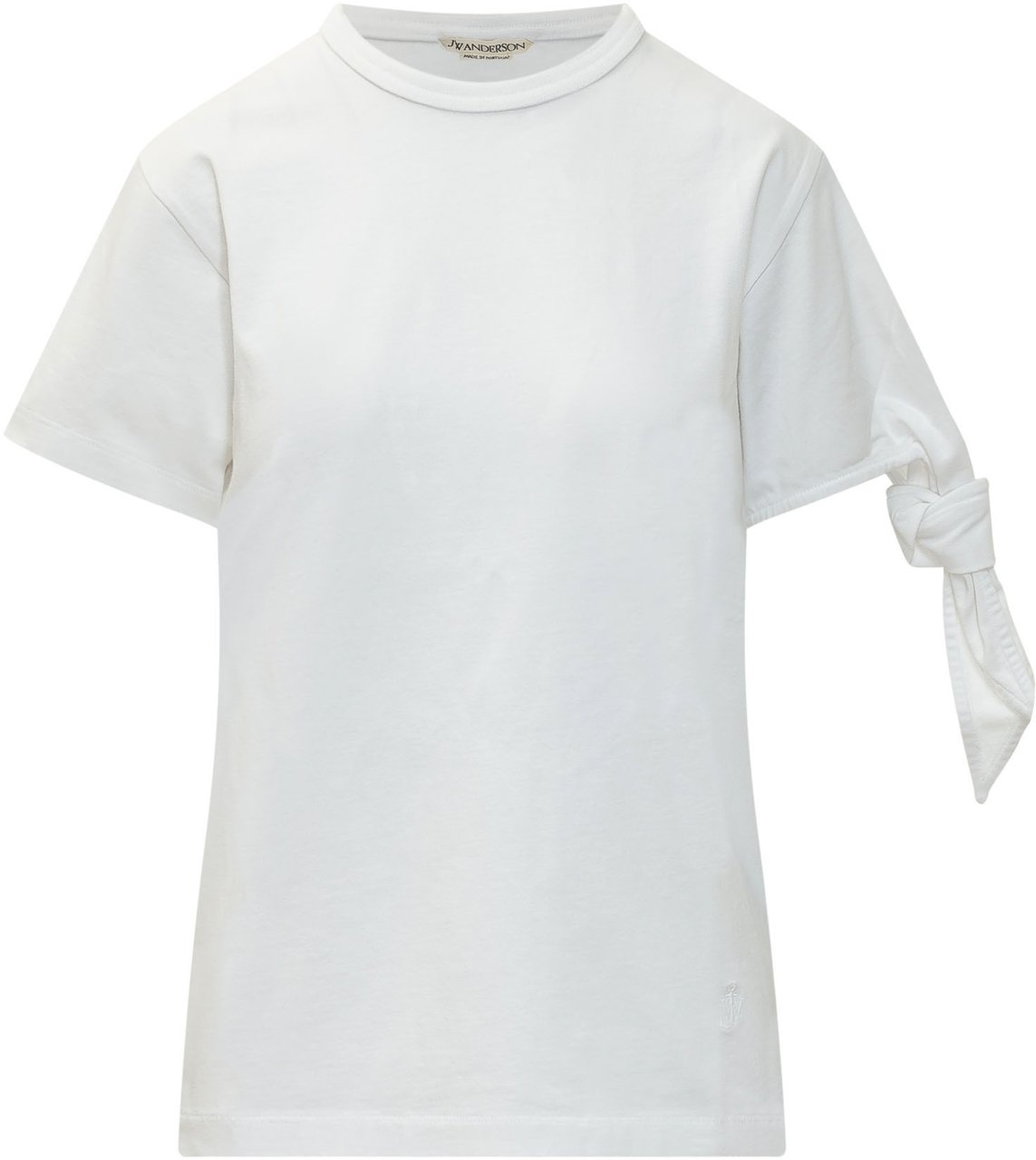 J.W. Anderson T-shirt con Nodo sulla Manica Wit