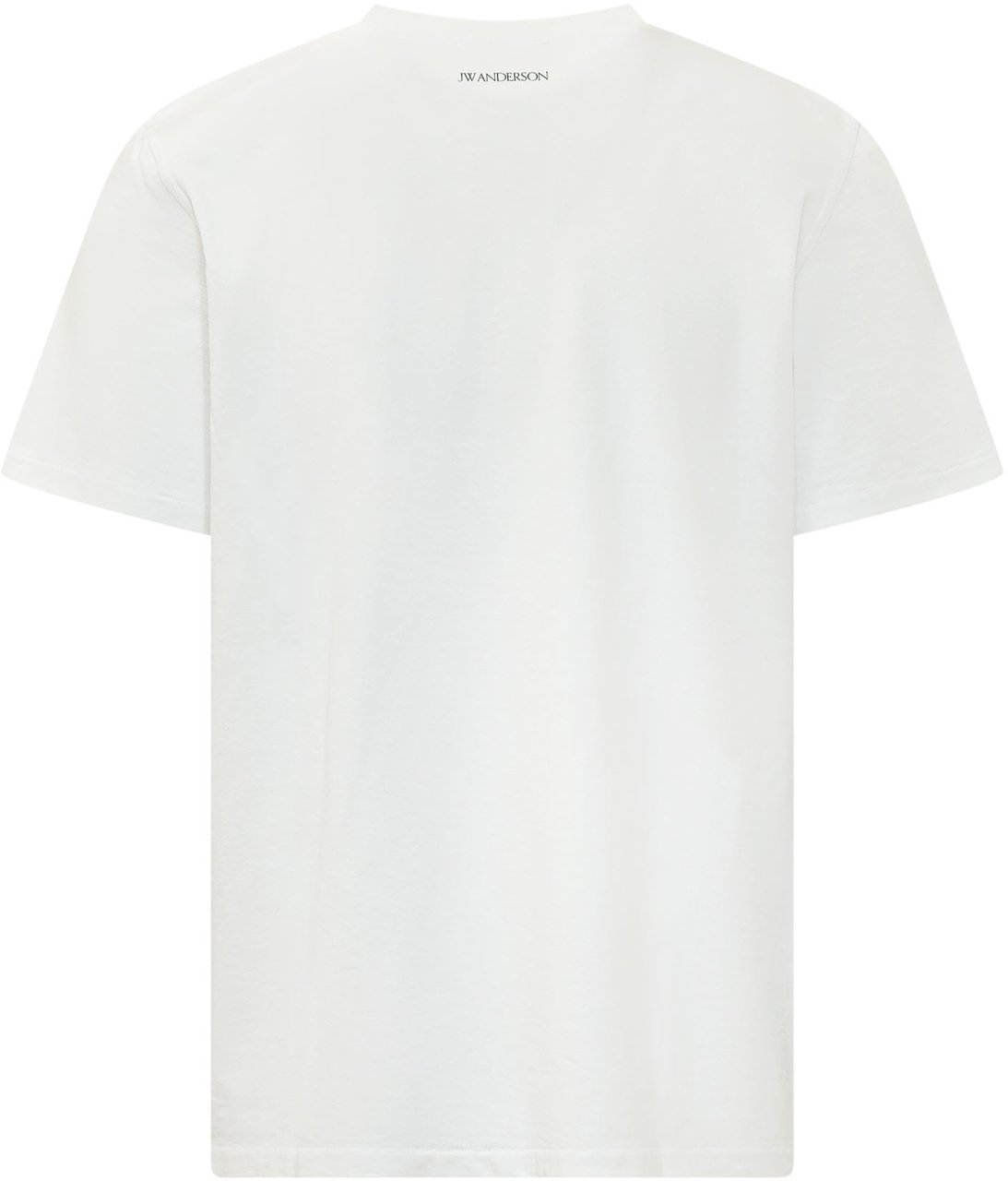 J.W. Anderson T-shirt con Maxi Lettering Wit