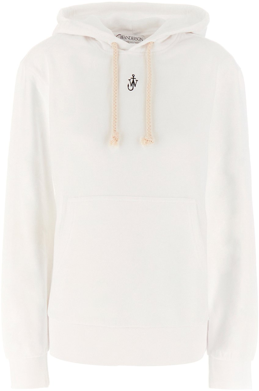 J.W. Anderson J.W. Anderson White cotton blend oversize sweatshirt Wit