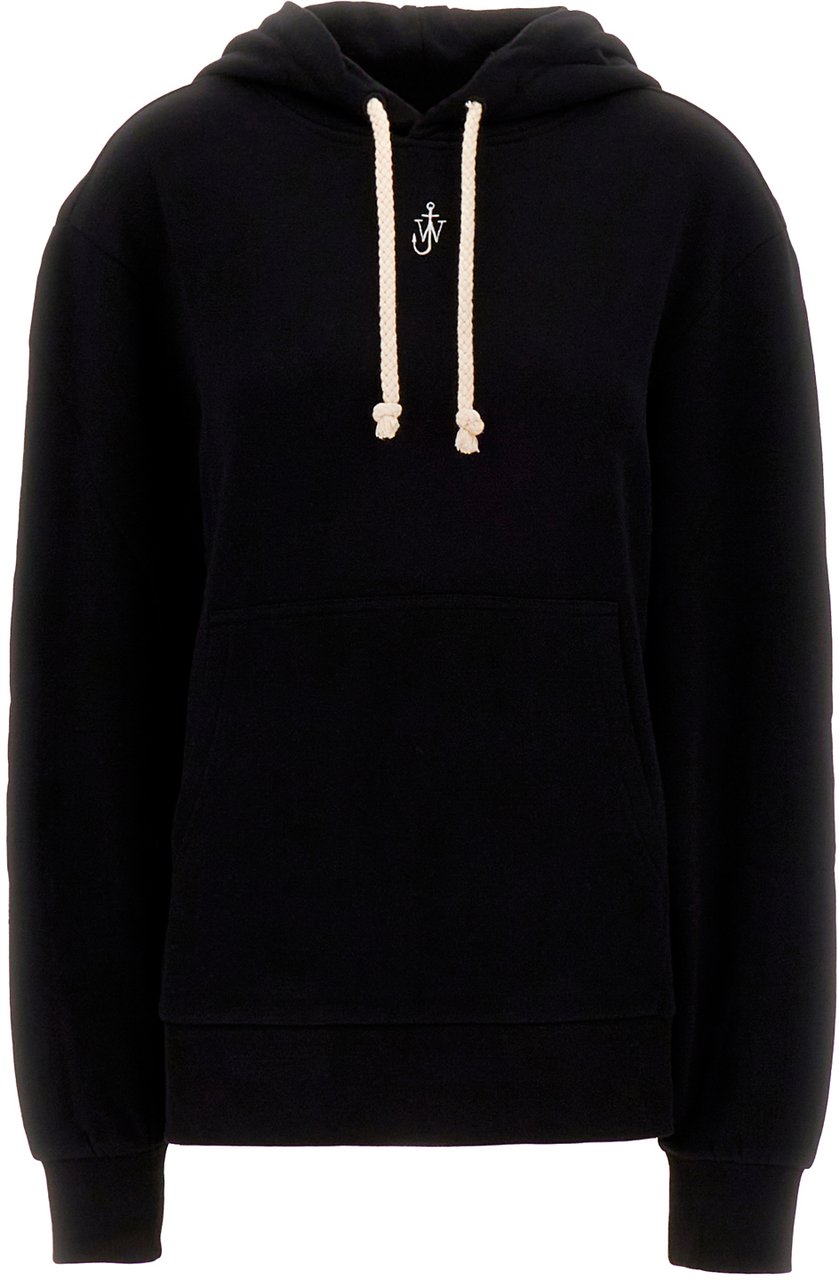 J.W. Anderson J.W. Anderson Black cotton blend oversize sweatshirt Zwart