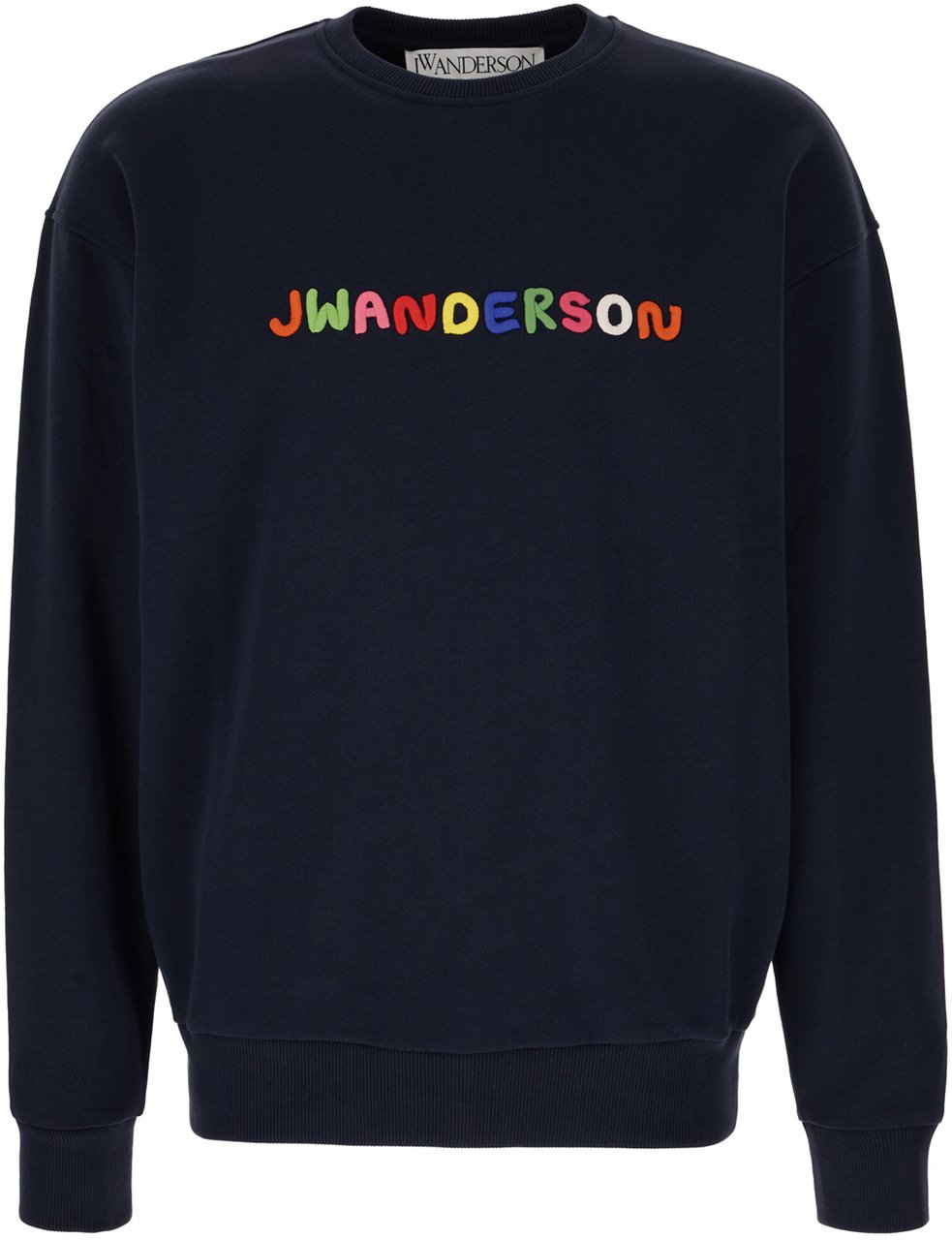 J.W. Anderson J.W. Anderson Navy blue cotton sweatshirt Blauw