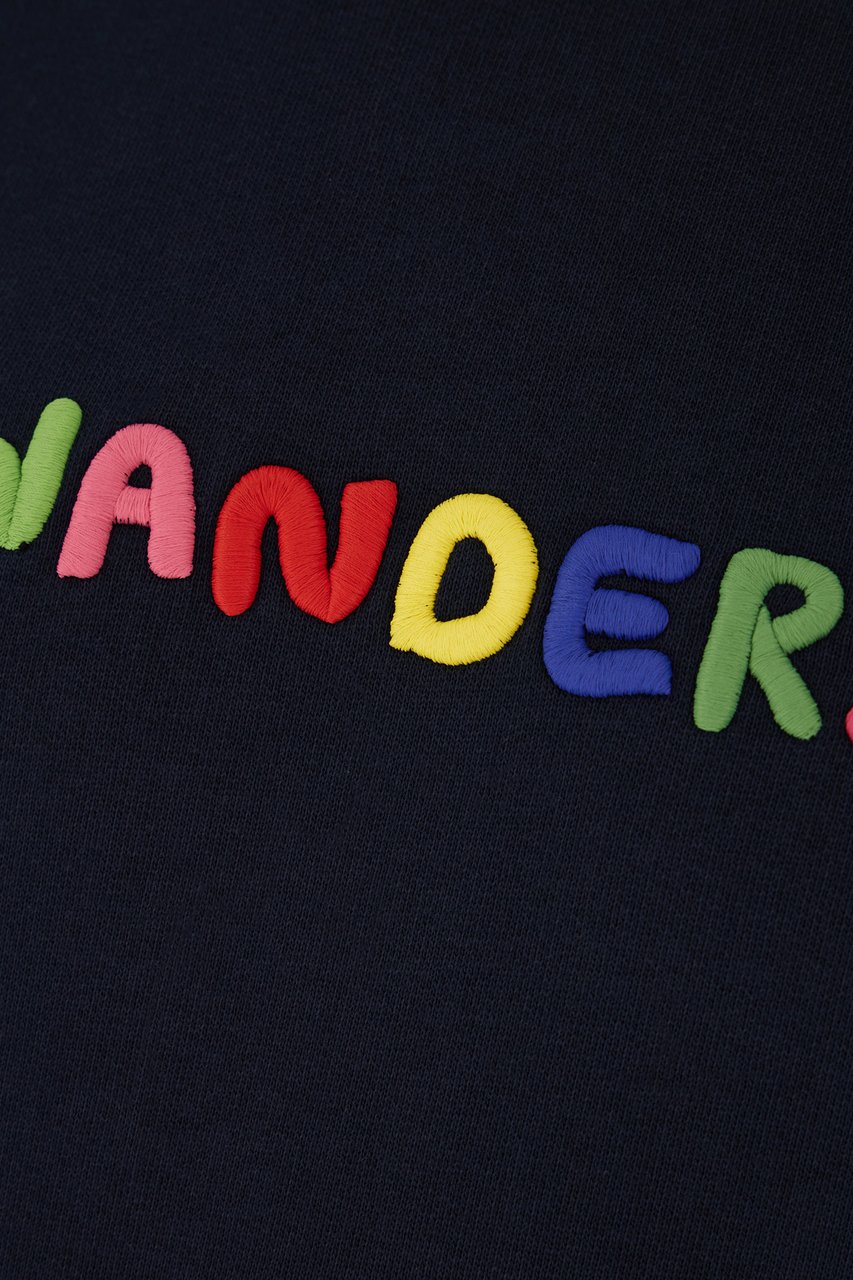 J.W. Anderson J.W. Anderson Navy blue cotton sweatshirt Blauw