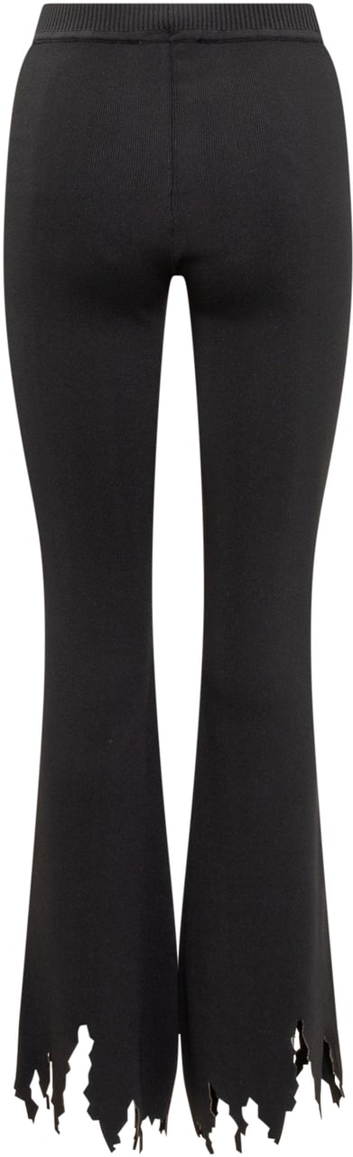 J.W. Anderson Pantaloni Lasercut Zwart