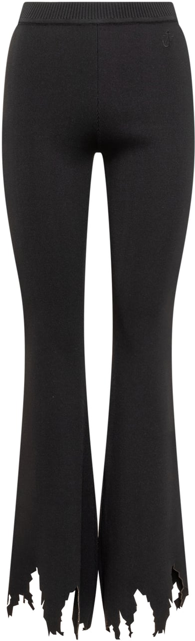 J.W. Anderson Pantaloni Lasercut Zwart