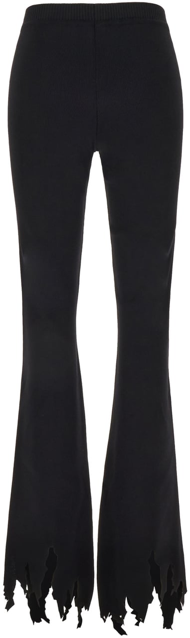 J.W. Anderson J.W. Anderson Black viscose blend pants Zwart