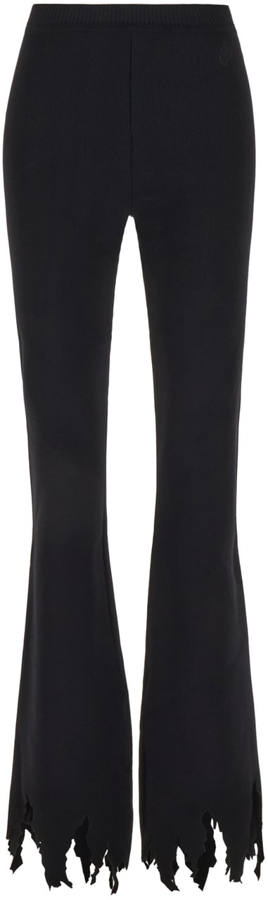 J.W. Anderson J.W. Anderson Black viscose blend pants Zwart