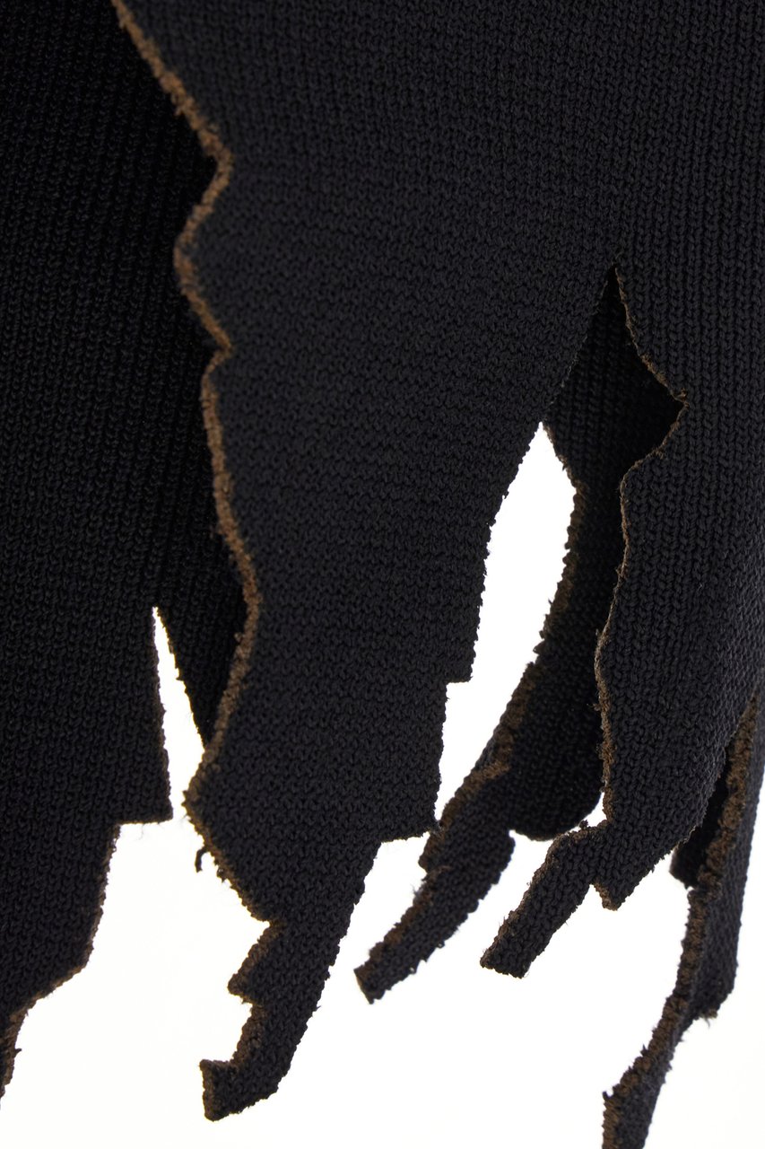 J.W. Anderson J.W. Anderson Black viscose blend pants Zwart