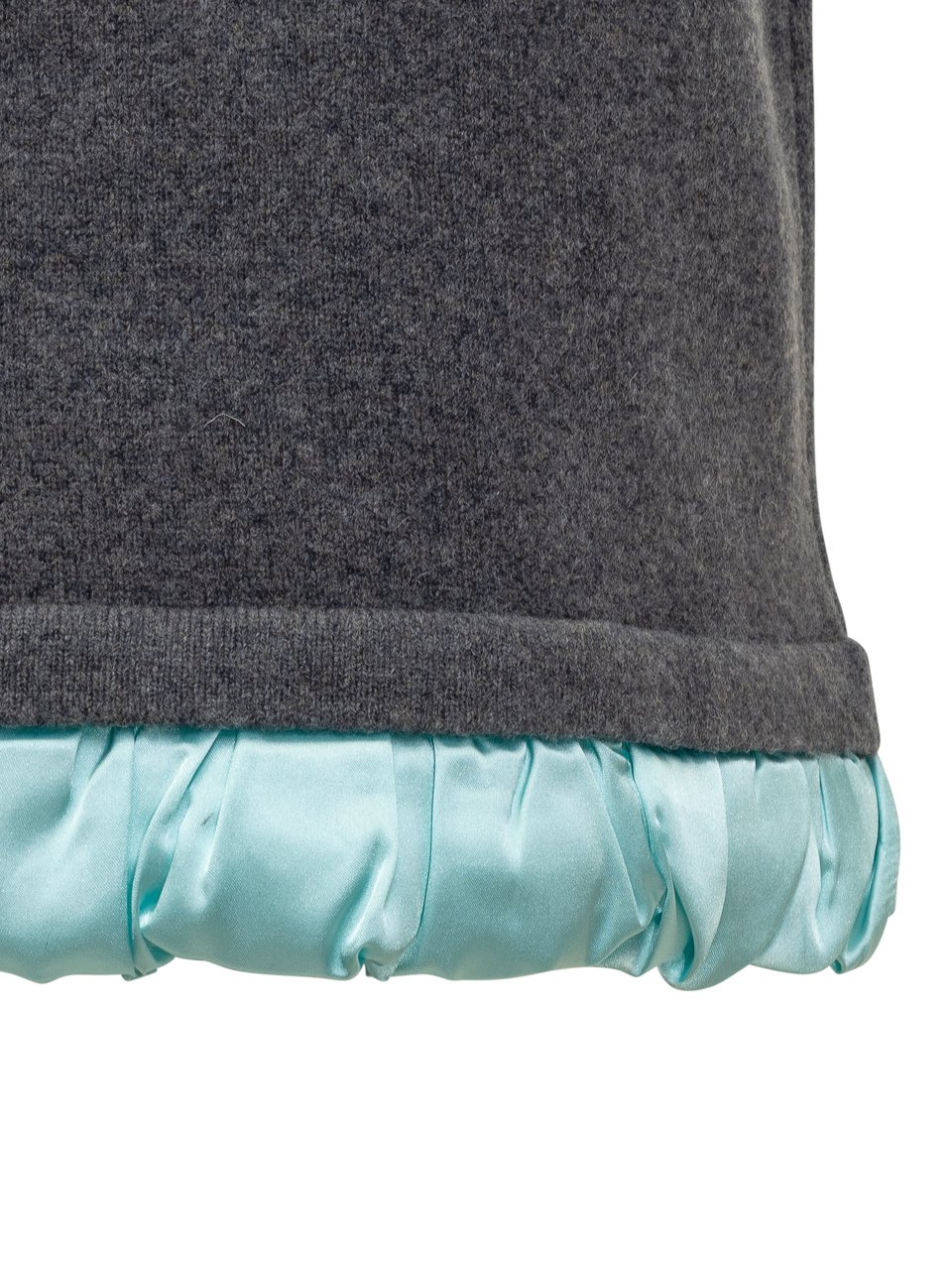 J.W. Anderson Gonna Trimmed Satin Grijs