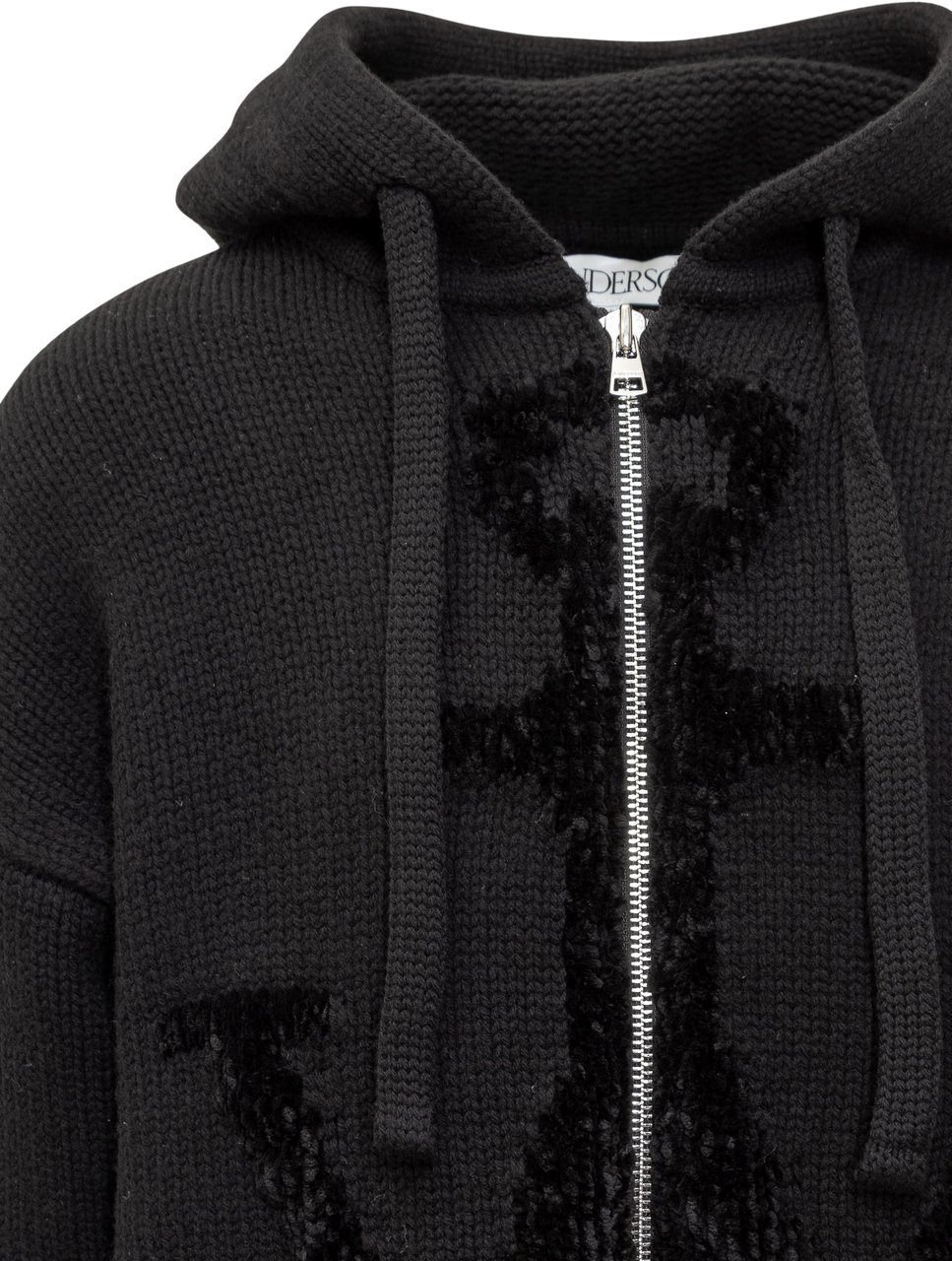 J.W. Anderson Felpa con Logo Zwart