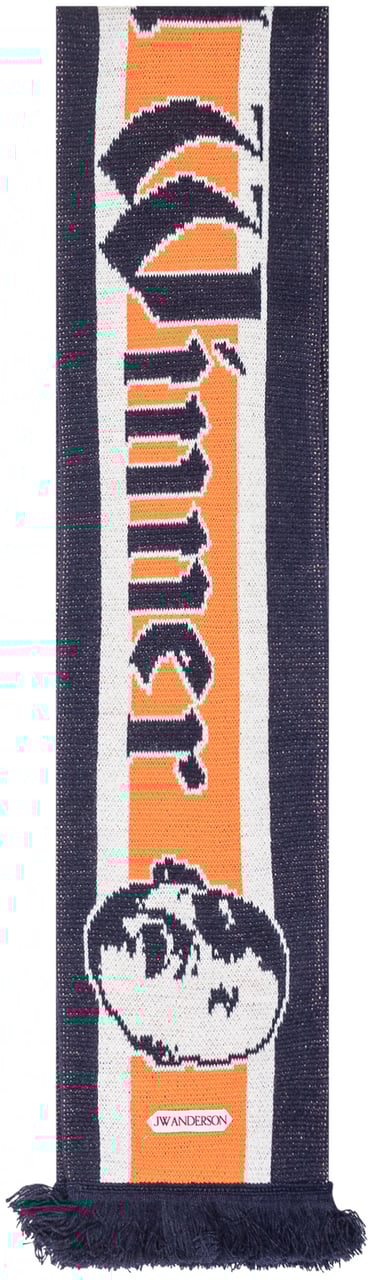 J.W. Anderson Sciarpa a Motivo Grafico Divers