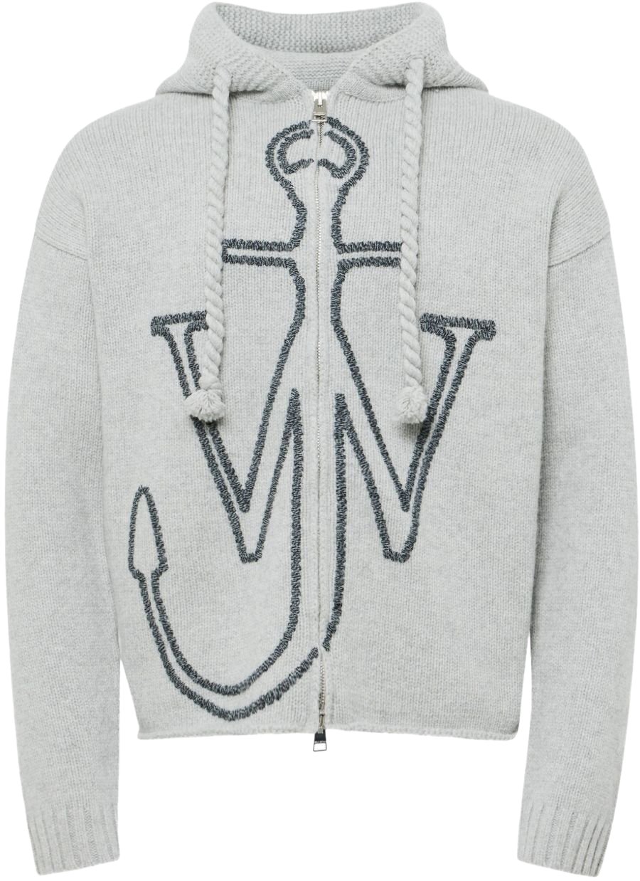 J.W. Anderson Sweaters Light Grey Melange Grijs