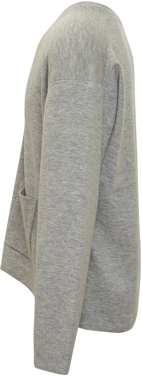 J.W. Anderson Cardigan con Zip J.W Anderson Lichtgrijs