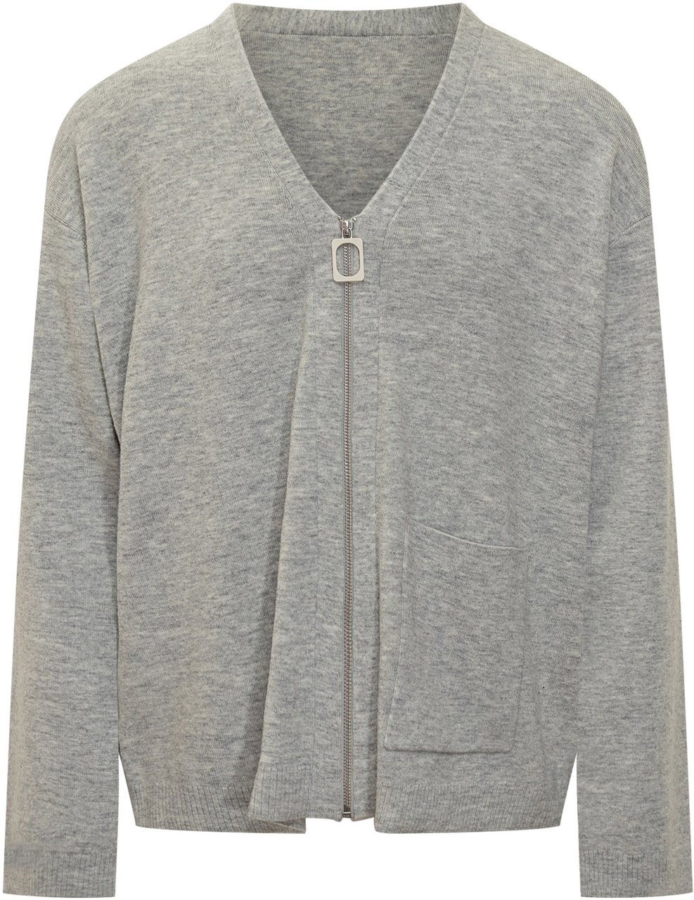 J.W. Anderson Cardigan con Zip J.W Anderson Lichtgrijs