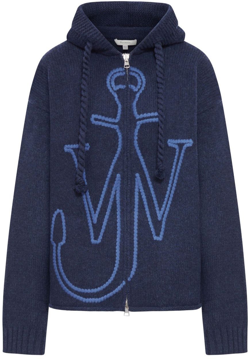 J.W. Anderson Sweaters Steel Blue Blauw