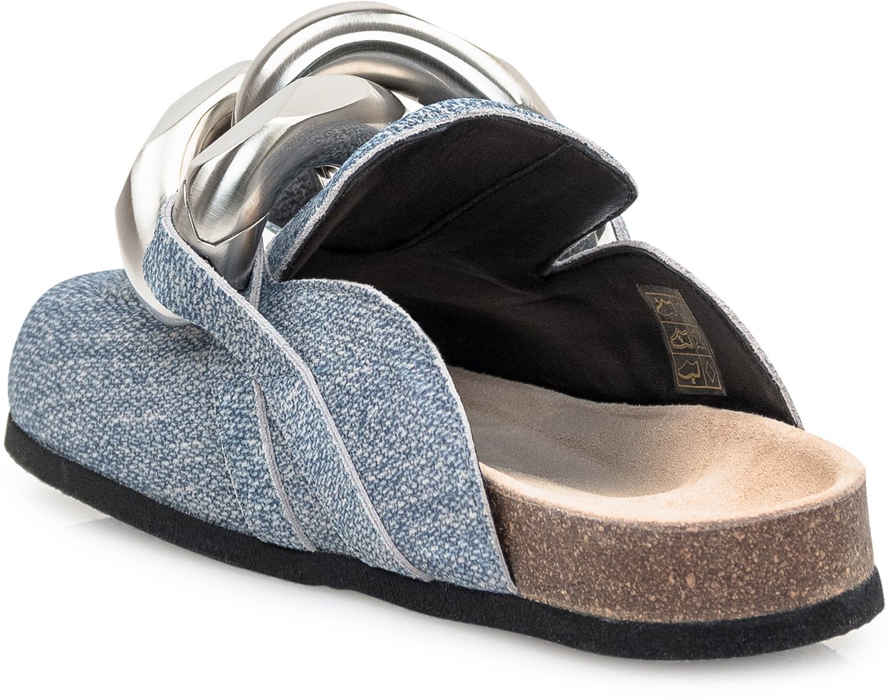 J.W. Anderson Mocassino con Catena Blauw