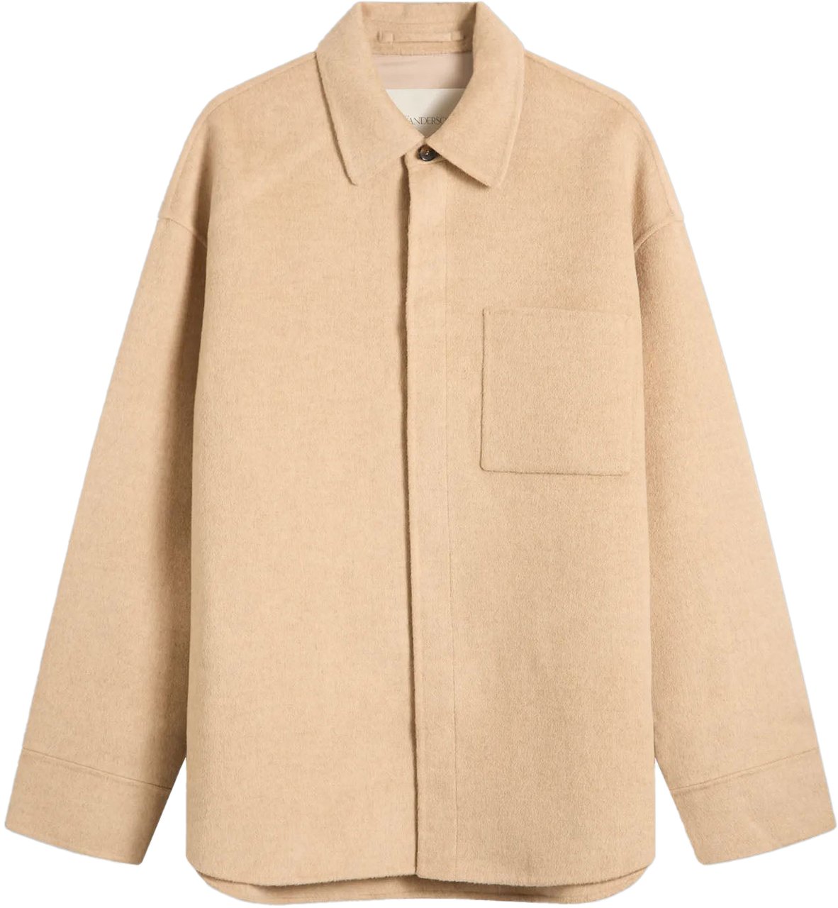J.W. Anderson OVERSIZED SHIRT JACKET Beige