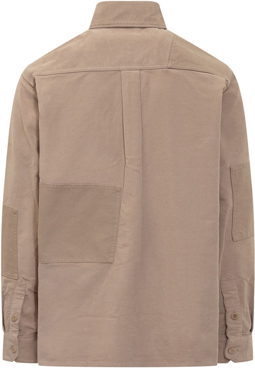 J.W. Anderson Sovracamicia Patchwork Beige