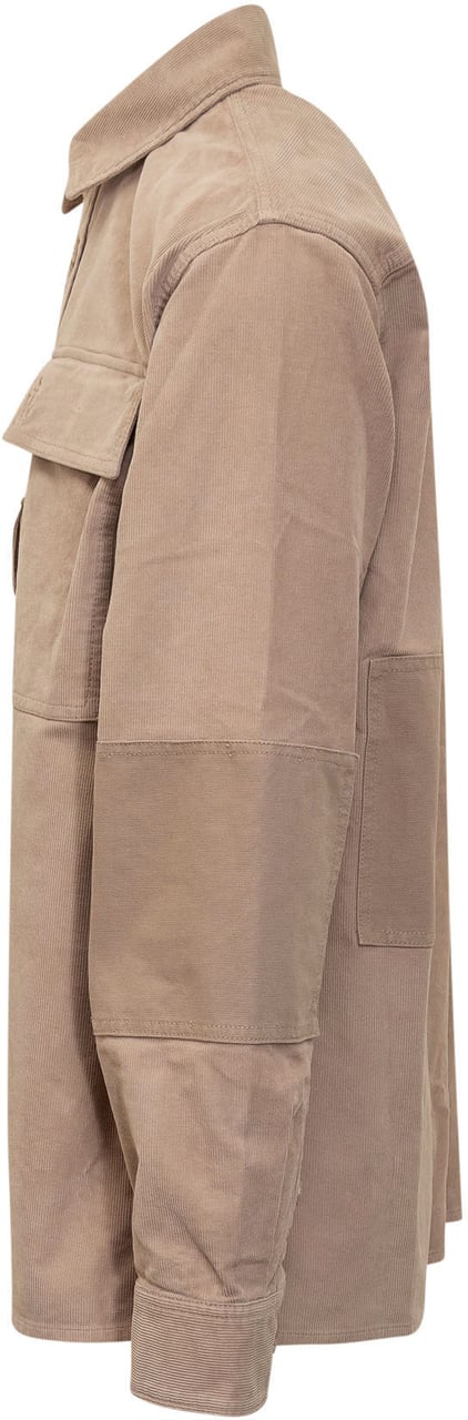 J.W. Anderson Sovracamicia Patchwork Beige