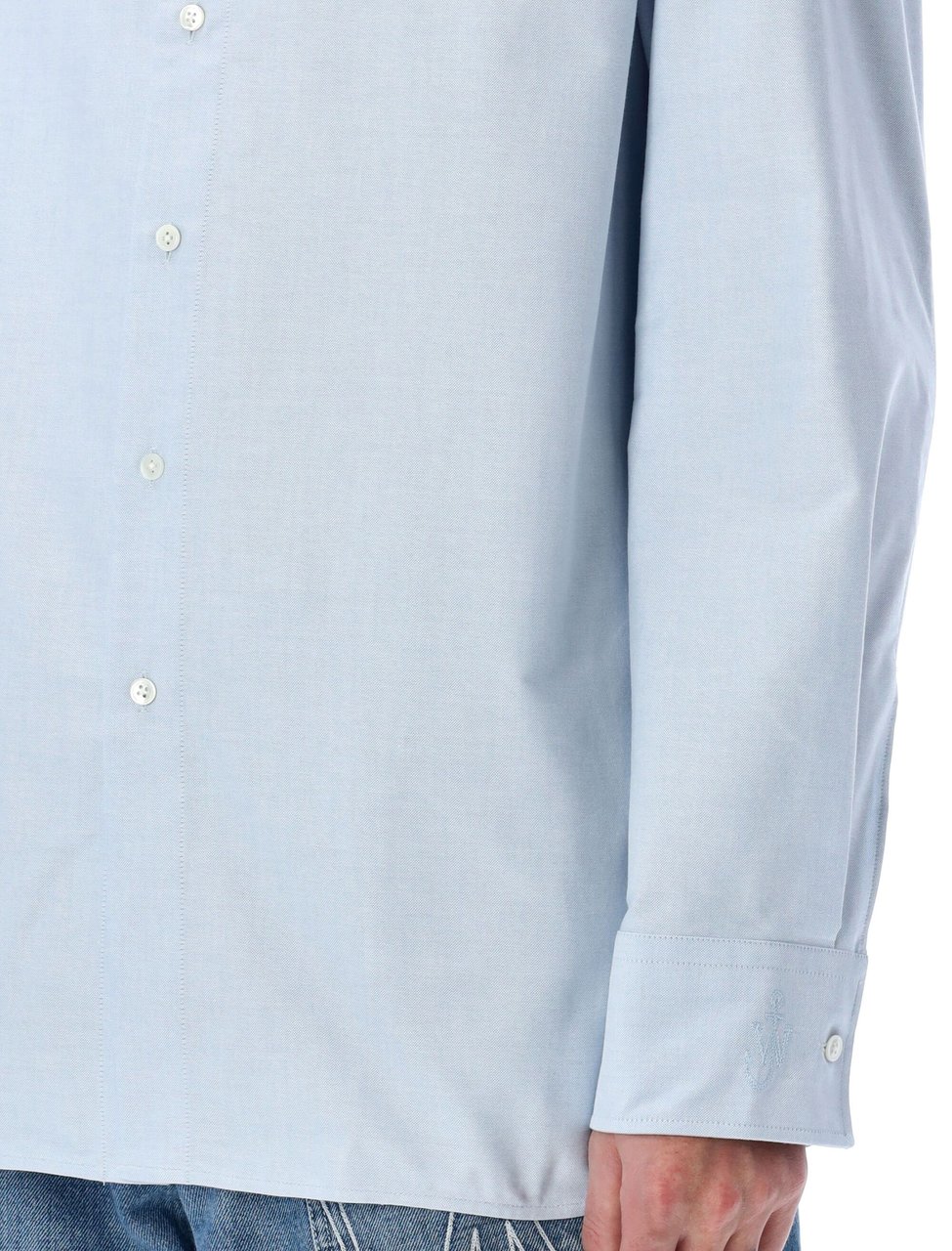 J.W. Anderson Classic Shirt Blu Blauw