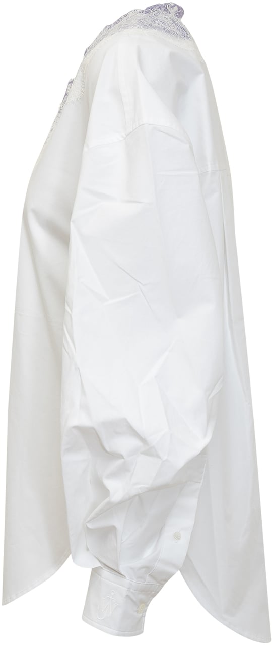 J.W. Anderson Camicia con Scollo a V Lace Wit