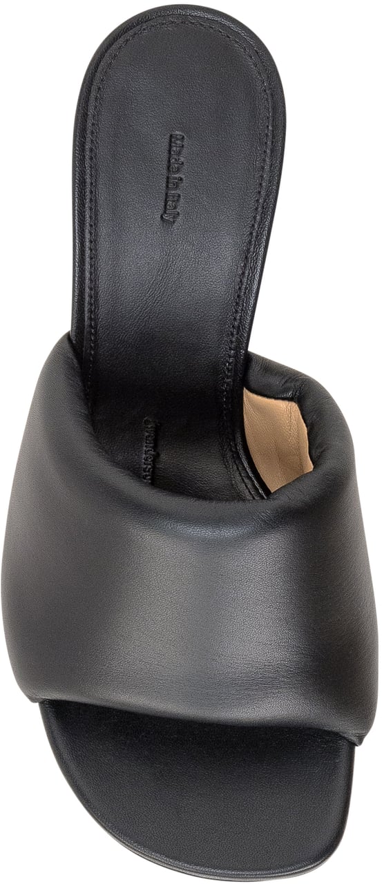 J.W. Anderson Mules con Tacco a Catena Zwart