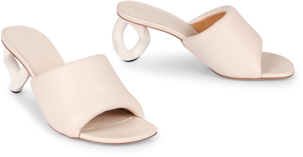 J.W. Anderson Leather mules Wit