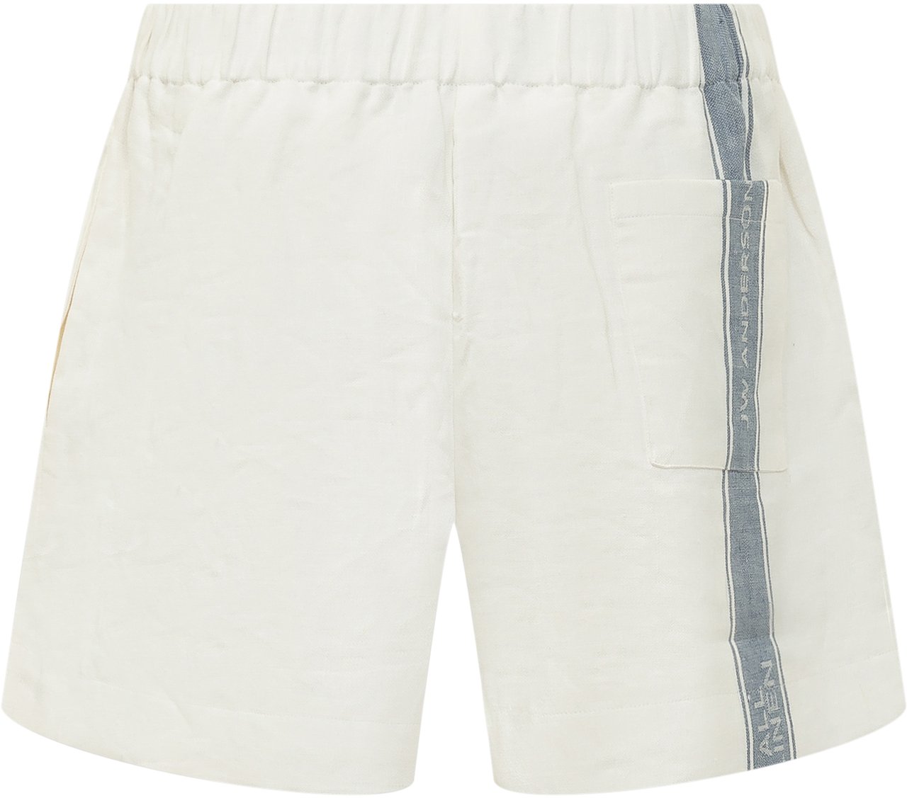 J.W. Anderson Shorts con Fascia Laterale con Logo Wit