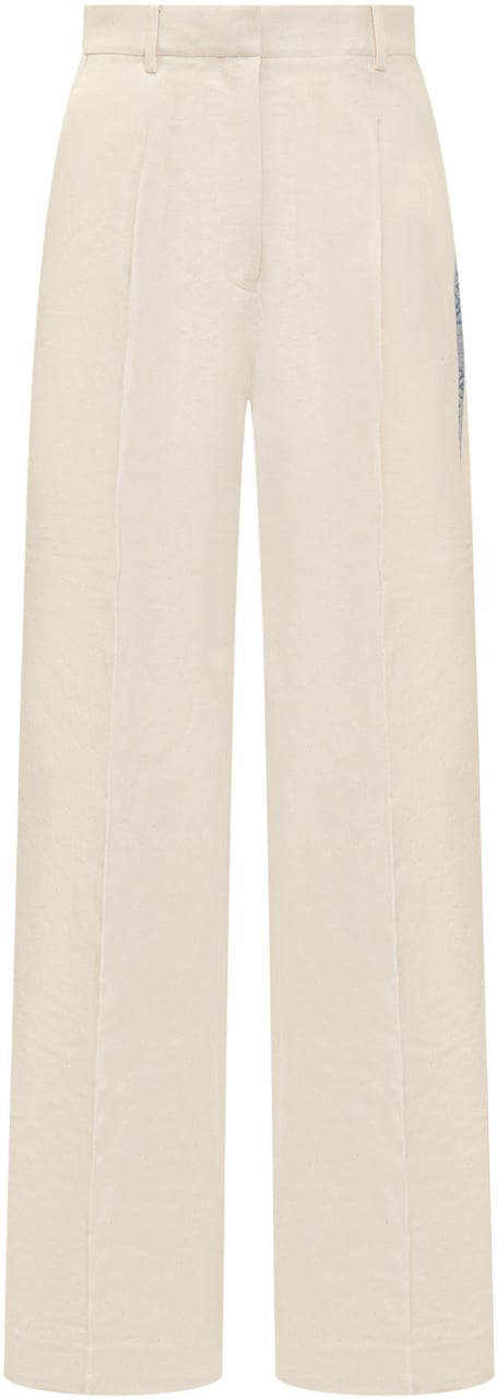 J.W. Anderson Pantaloni con Pannello Beige