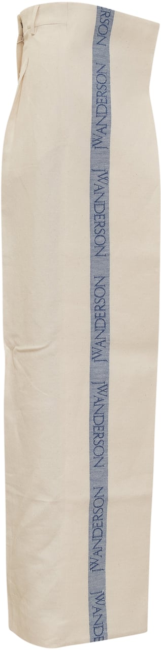 J.W. Anderson Pantaloni con Pannello Beige