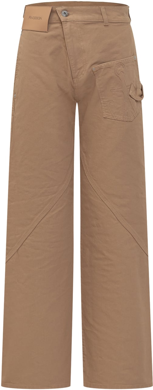 J.W. Anderson Pantaloni Workwear Bruin