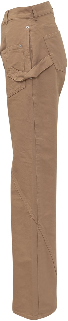 J.W. Anderson Pantaloni Workwear Bruin